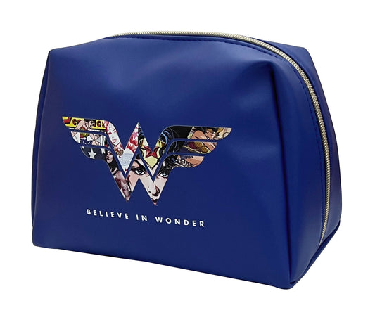 Cosmetiquera organizador azul Wonder Woman