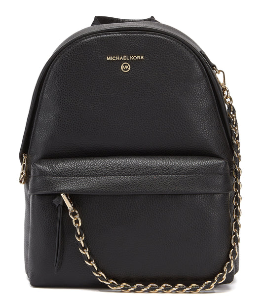 Mochila Michael Kors Slater Negra Piel