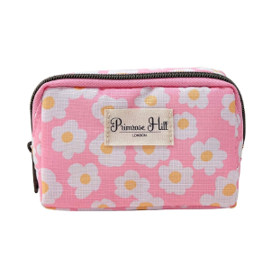 Cosmetiquera rosa floral